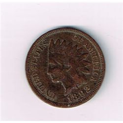 1892 Indian Head Penny