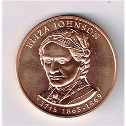 Eliza Johnson 1st Spouse Bronze Medal