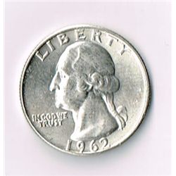 1962-D B/U Washington Quarter