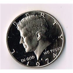 1974-S Proof Kennedy Half