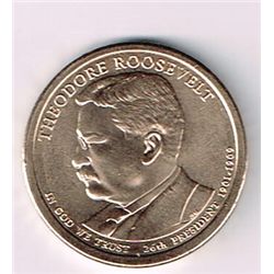 Teddy Roosevelt 2013-D B/U