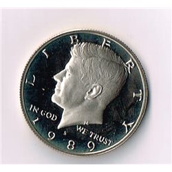 1989-S Proof Kennedy Half