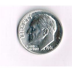 1961 Proof Roosevelt Dime