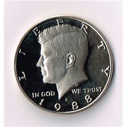1988 -S Proof Kennedy Half