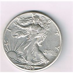1945-D Standing Liberty Half