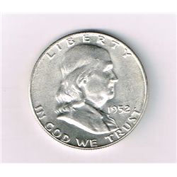 1952-D Franklin Half