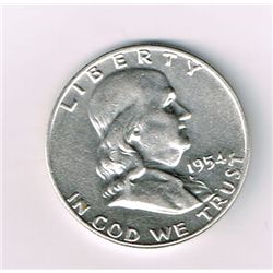 1954-D Franklin Half