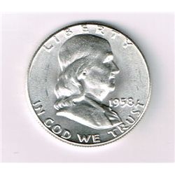 1958 Franklin Half
