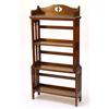 Image 1 : Arts and Crafts oak four tier bookcase…