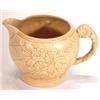 Image 1 : Straw glazed Arthurwood floral embossed jug, 16cm high…