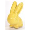 Image 1 : Yellow glazed Denby cottontail bunny, 12cm high…