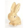 Image 1 : Straw glazed seated Sylvac rabbit, Sylvac marks to base, 12cm high…