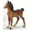 Image 1 : Hand painted Beswick brown foal, 10cm high…