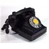 Black Bakelite telephone…
