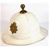 White canvas Gibraltar naval pith hat…