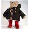 Paddington Bear with red wellies and green coat…