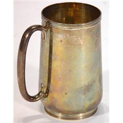 Victorian silver tankard, Exeter, 1879, 14cm high…