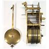 Image 1 : Brass single fusee clock movement with a pendulum…