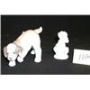 Image 1 : 2 LLADRO 6212 LITTLE HUNTER LLADRO 7685 A FRIEND FOR LIFE 6212=3.25"H, 7685=2.75"H, TOTAL .25LB.B...