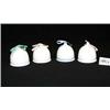 Image 1 : 1 LLADRO FOUR BELLS 1991-1994 EACH 3"H, 1LB.TOTAL, GOOD COND...