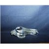 Image 2 : 1 LALIQUE PIGEON, 4"H, 10.5"L 8.5LBS, BASE ETCHED LALIQUE, FRANCE, GOOD CONDITION, BOTTOM OF BASE...