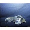 Image 4 : 1 LALIQUE PIGEON, 4"H, 10.5"L 8.5LBS, BASE ETCHED LALIQUE, FRANCE, GOOD CONDITION, BOTTOM OF BASE...