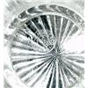 Image 2 : 1 CUT GLASS BOWL, MARKED J. HOARE & CO. CORNING 1853. HEIGHT 5 1/2", WEIGHT 4LBS. SMALL CHIPS ON...