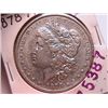Image 1 : 1878 7 TF Morgan Dollar VF20