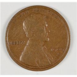 1909-S LINCOLN CENT VF+