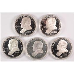 5 STERLING SILVER 1 ONCE PROOF BICENTENNIAL