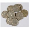 Image 1 : 10 1930-S BUFFALO NICKELS SHARP XF FULL HORN