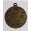 Image 2 : 1695 BRASS MEDAL OF LEOPOLD - NICELY LOOPED