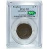 Image 1 : ELEPHANT 1/2P TOKEN LONDON THICK PCGS F-15 CAC