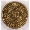 Image 3 : 1924-A 50 Rtpfg, PCGS PR GENUINE LACQUER-GERMANY, VERY SCARCE