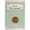 Image 1 : 1972 DOUBLE DIE OBV LINCOLN CENT NTC MS61 RED