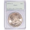 Image 1 : 1884-O MORGAN SILVER DOLLAR OLD RATTLER PCGS MS65 LOOKS BETTER!