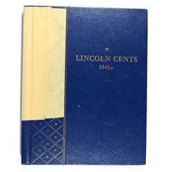 #2 LINCOLN CENT W/WHITMAN ALBUM CH BU