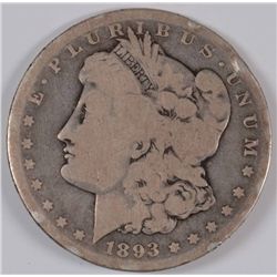 1893-S Morgan Dollar AG