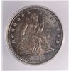 Image 2 : 1876 SEATED QUARTER, ICG MS-62  NICE COLOR!