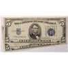 Image 1 : 2-1934 $5 SILVER CERTIFICATES, NICE XF+