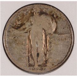 1927 S Standing Liberty Quarter G/VG