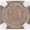 Image 3 : 1865 Three Cent Nickel NGC MS-63