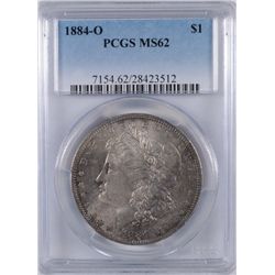 1884-O Morgan Dollar PCGS MS-62