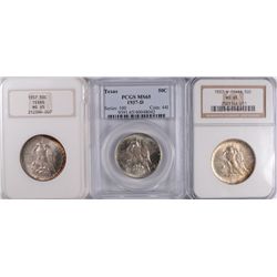 1937 (P,D,S) Texas Commen Half Dollar NGC/PCGS MS-65