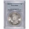 Image 1 : 1880/9-S Morgan Dollar PCGS MS-65 (WHITE) RARE