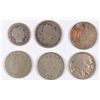 Image 1 : (6) Misc Coins (83 W/C-5c, 83 N/C-5c, 87-5c, 94-5c, 17-5c,92-10c) Avg Circ