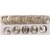 Image 1 : 1950-D WASHINGTON QUARTER ROLL, GEM BU, MS-64,65 AND 66 COINS, ( 40 ) PIECES