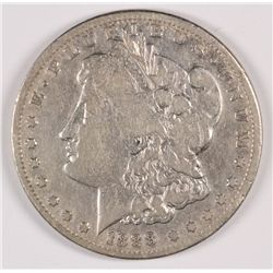 1888-S MORGAN SILVER DOLLAR, VF  SEMI-KEY