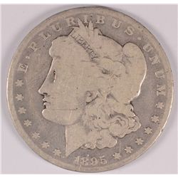 1895-O MORGAN SILVER DOLLAR VG