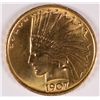 Image 1 : 1907 $10.00 INDIAN GOLD, MS-64+  SUPER LUSTER!!  FIRST YEAR OF ISSUE!